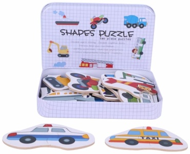 Shapes puzzle Транспорт