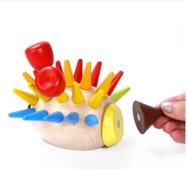 Сортер Wooden Toys Ёжик SD00293 мультиколор