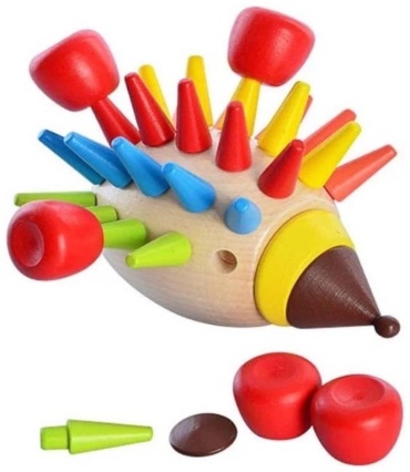 Сортер Wooden Toys Ёжик SD00293 мультиколор