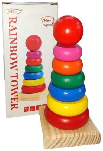 Wooden Toys пирамидка 03