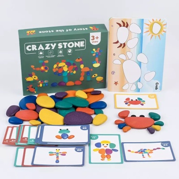 Wooden Toys обучающий набор Crazy stone