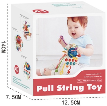 обучающий набор Bibi Inn Montessori Pull String Toy Тяни верёвку