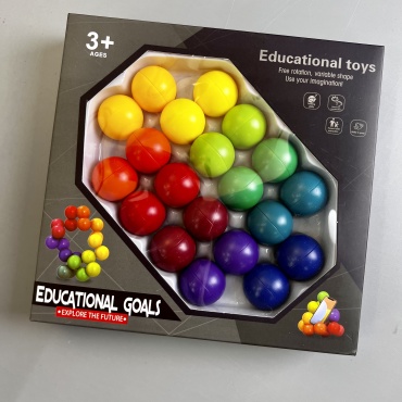 Головоломка Educational toys молекула пластик