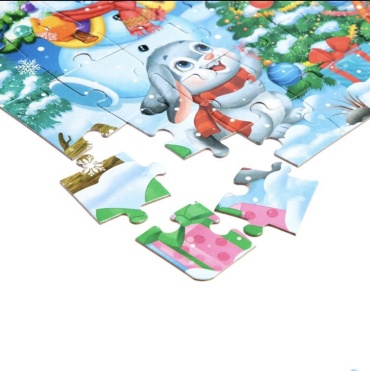 Пазл Puzzle Time Дарим новогодние подарки картон